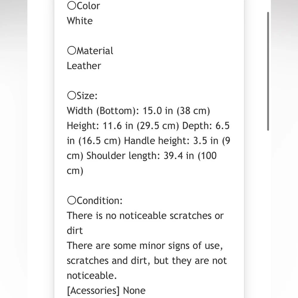 Gucci Cream Leather Shoulder Bag - Picture 11 of 11